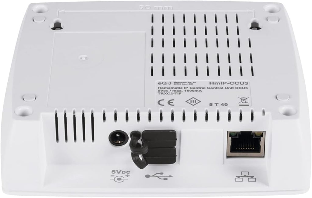 Smart Home Zentrale CCU3 HmIP-CCU3 151965A0 lokale Steuerzentrale für Homematic und Homematic IP Systeme