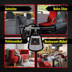 Reinigungspistole Z-020RS Set mit Polster Leder Reiniger 5L Kunststoff Reiniger Mikrofasertücher Auto Innenraum