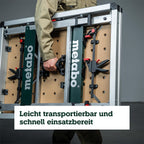 Multifunktionstisch MWB 100 Klappbare Werkbank höhenverstellbar 120 kg Traglast inkl Zwingen
