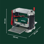 Dickenhobel DH 330 0200033000 Hobelmaschine 1800 W 330 mm Schnittbreite stationärer Holzhobel kabelgebunden
