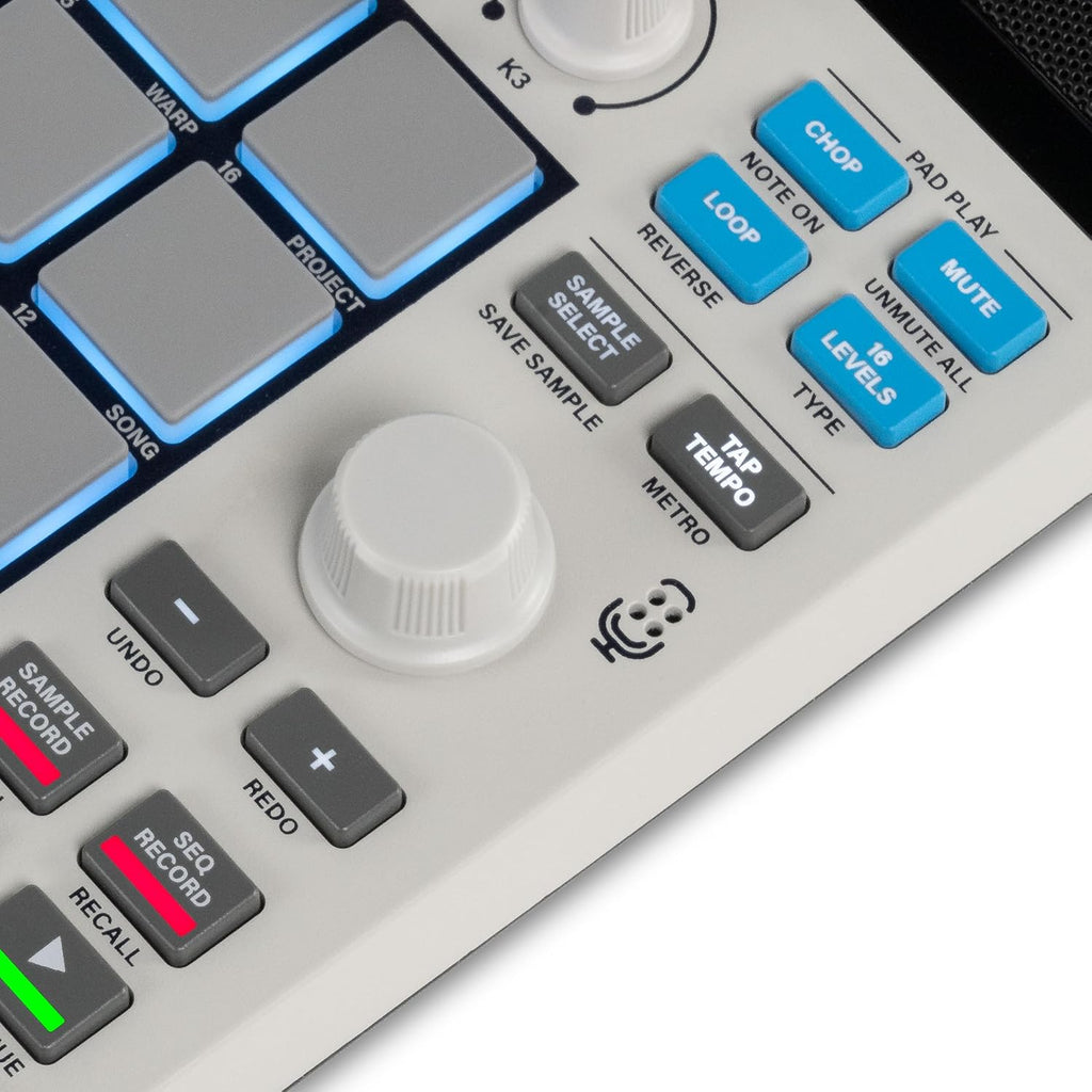 MPC Sample Sampler Sequenzer Effektprozessor MPCSAMPLE mit Akku USB-C Lautsprecher Mikrofon und 16 Pads