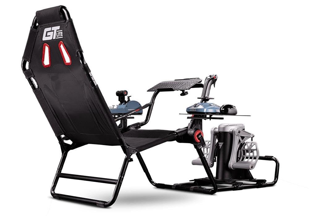 Racing Cockpit GTLite Faltbar Lenkrad Pedale Schalthebel Halterung verstellbar kompakt klappbar Lagerung