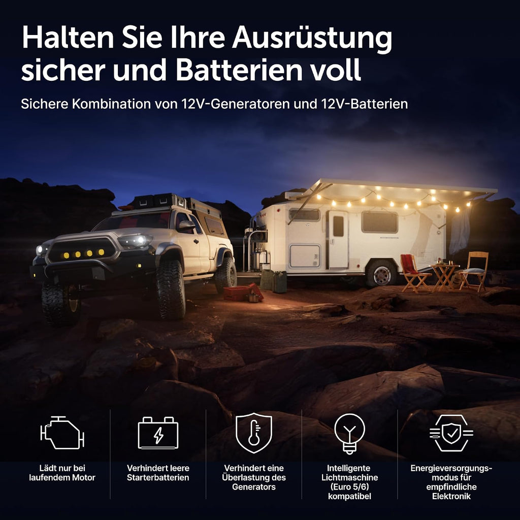 DC-DC Ladegerät Orion XS Smart 12V 12V 50A 700W Batterieladegerät für Wohnmobil Batterie zu Batterie Ladegerät