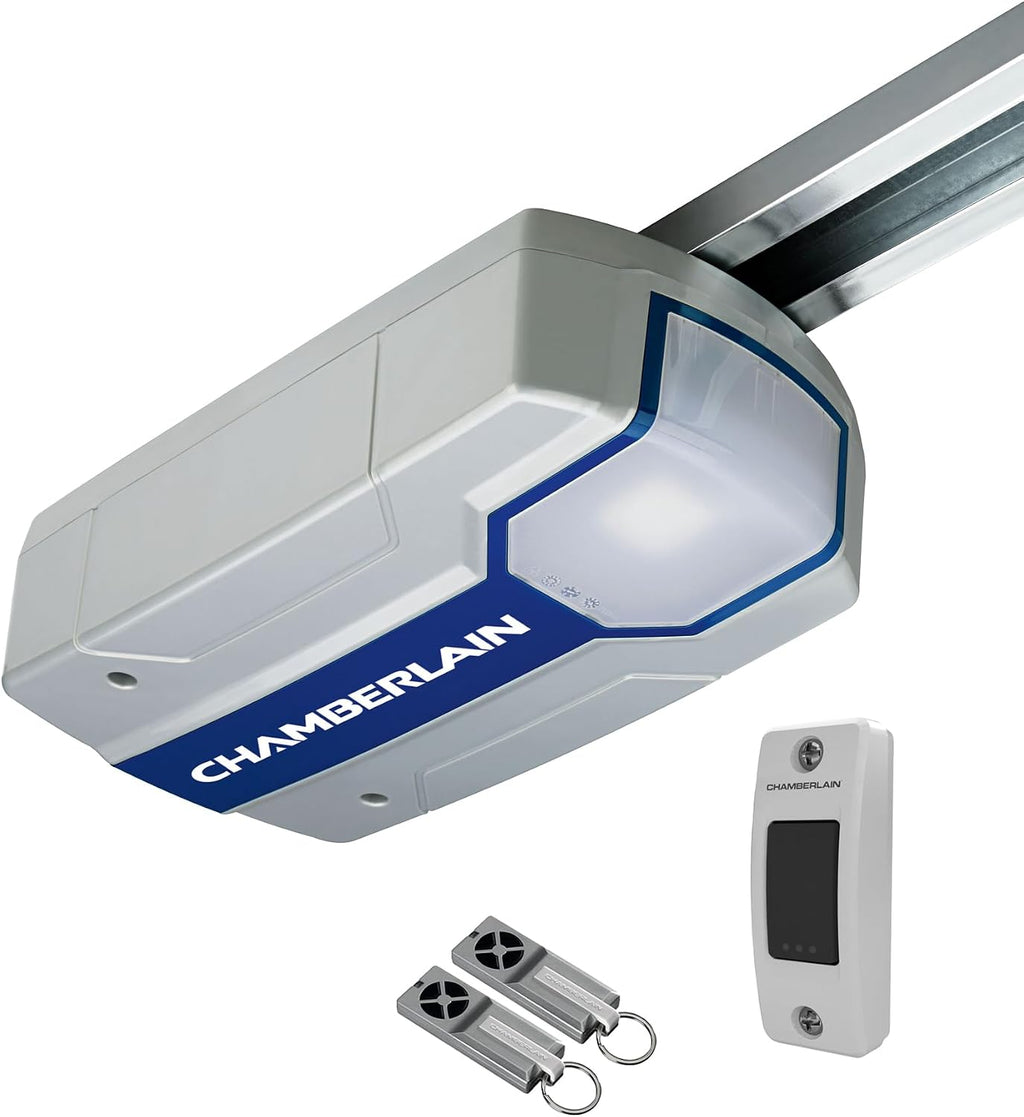 Garagentorantrieb ML700EV 700N Zahnriemenantrieb Soft Start Stop Smart Home myQ kompatibel 2 Handsender 12 kg Führungsschiene