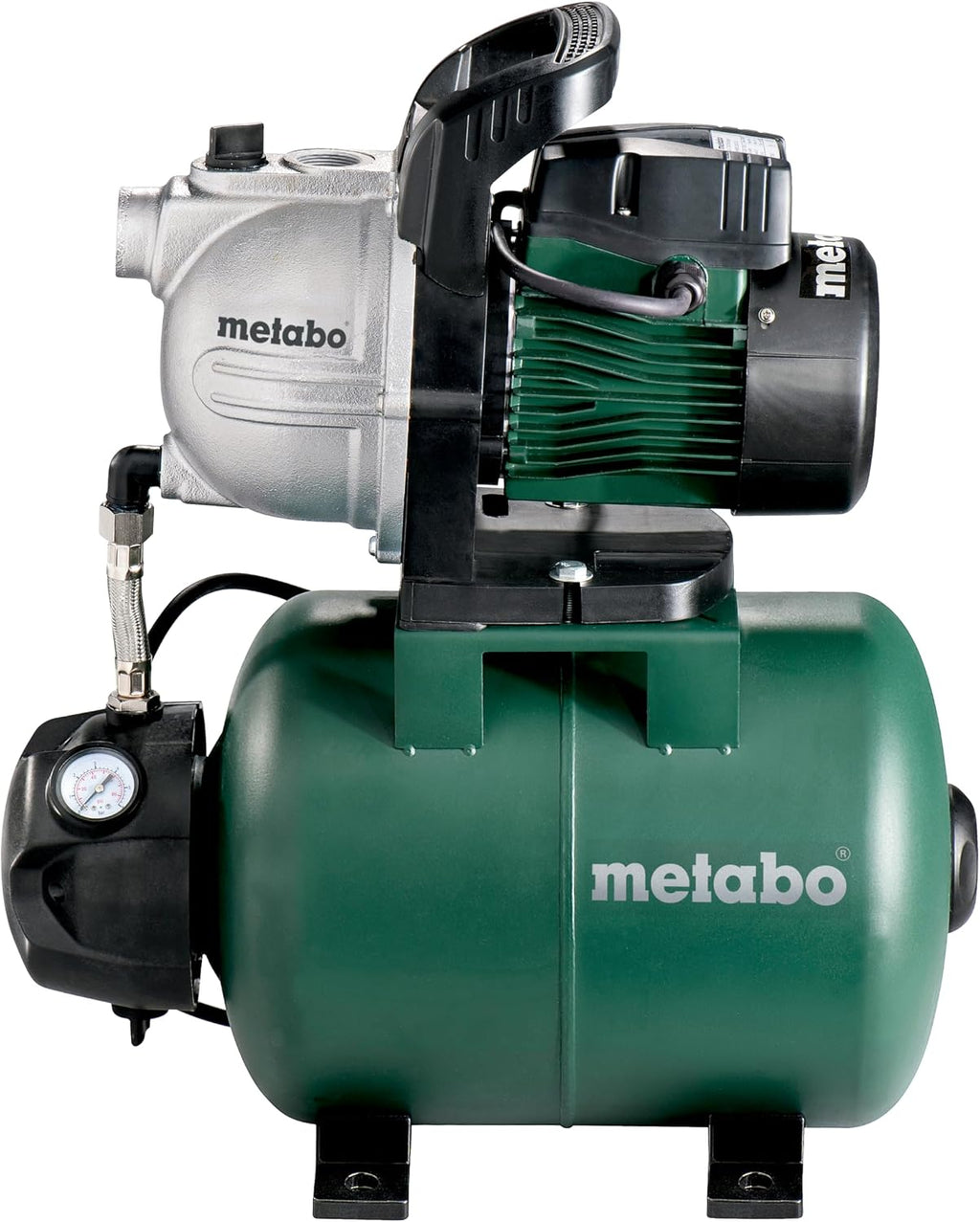 Hauswasserwerk HWW 4000/25 G 600971000 1100 W Fördermenge 4000 l/h Förderhöhe 46 m 24 l Druckkessel