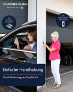 Garagentorantrieb ML700EV 700N Zahnriemenantrieb Soft Start Stop Smart Home myQ kompatibel 2 Handsender 12 kg Führungsschiene