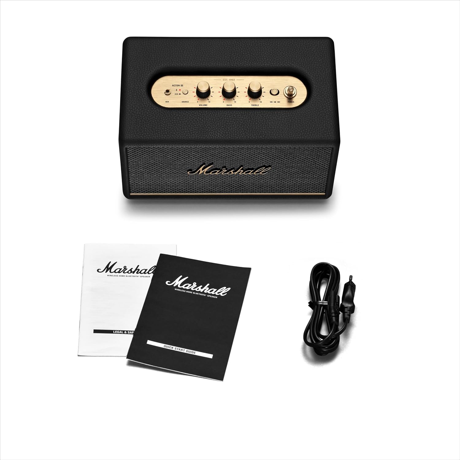 Bluetooth Lautsprecher Acton III BL mit 30W Ausgangsleistung Bluetooth 5.2 3,5 mm Eingang und Tischaufstellung
