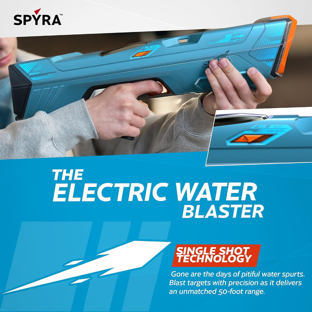Wasserblaster SP4 mit Auto Nachladen 1,5 Liter Tank Adaptive Blast Modes Smart Display Reichweite bis 15 m
