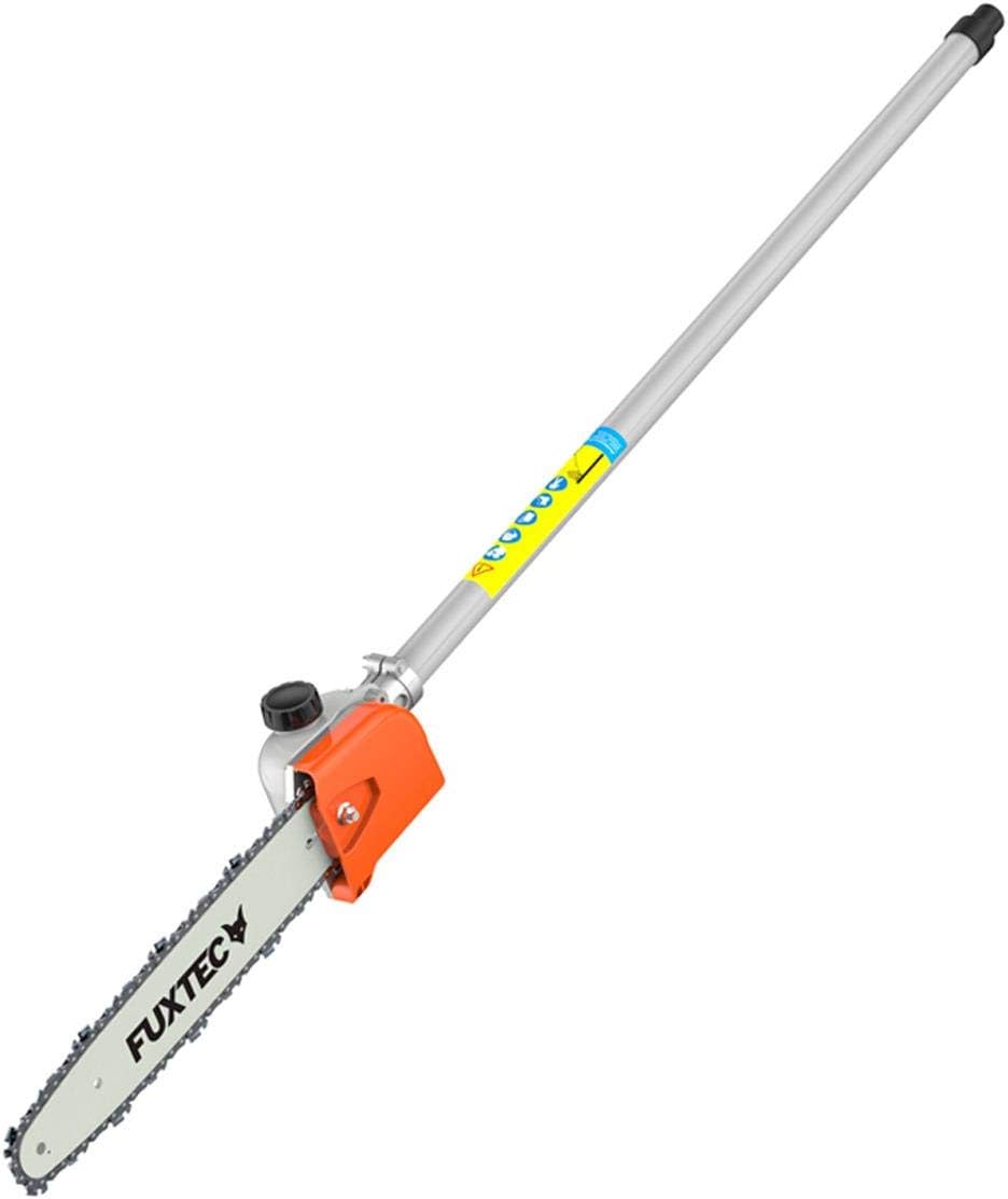 Benzin Motorsense FX-MT152E 5in1 Kombisystem 52 cc 3 PS mit Heckenschere Hochentaster Verlängerung und Tragegurt
