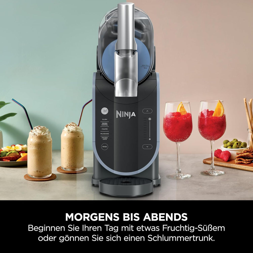 Slush Eisgetränke Maschine FS301EU 1,9 L Kapazität Kompressor mit WhisperChill Technologie für Slush Frozen Cocktail Frappé Milkshake