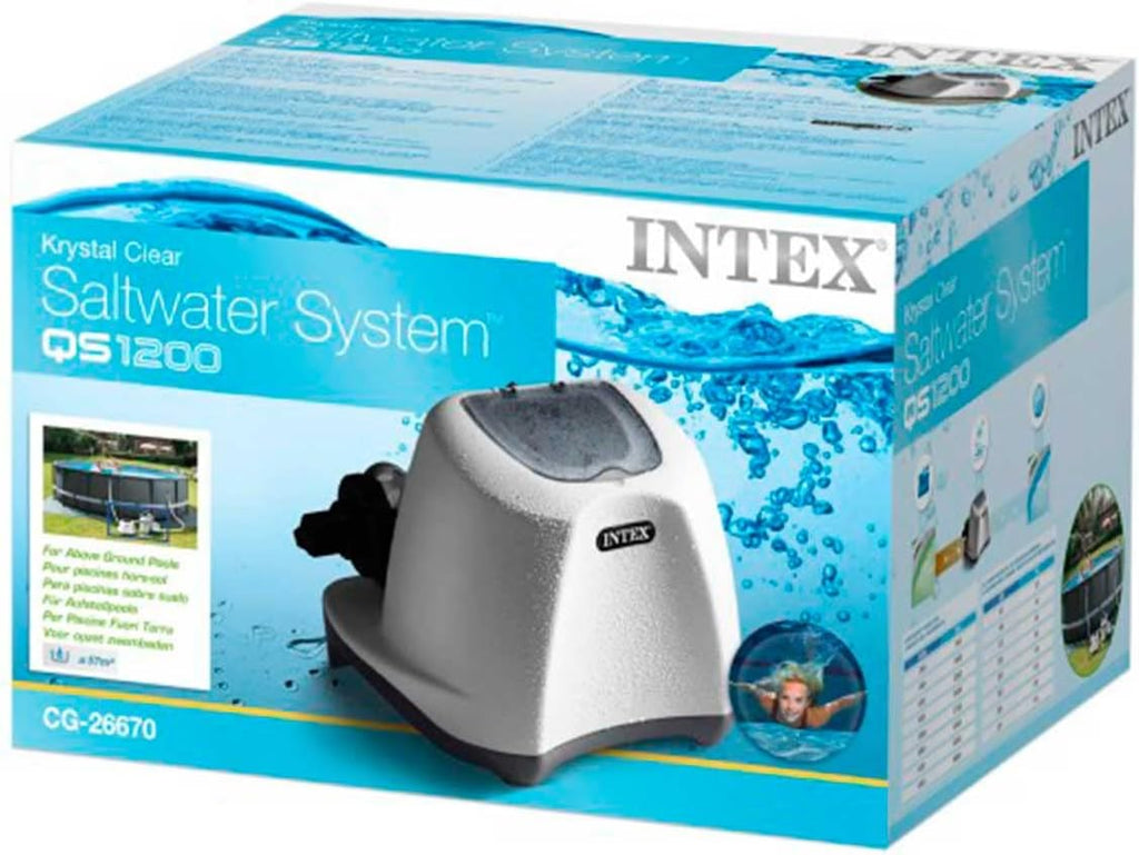 Salzwassersystem Krystal Clear 26670 Pool Chlor Generator für Filterpumpen 2650–12112 l/h bis 56800 l Pools