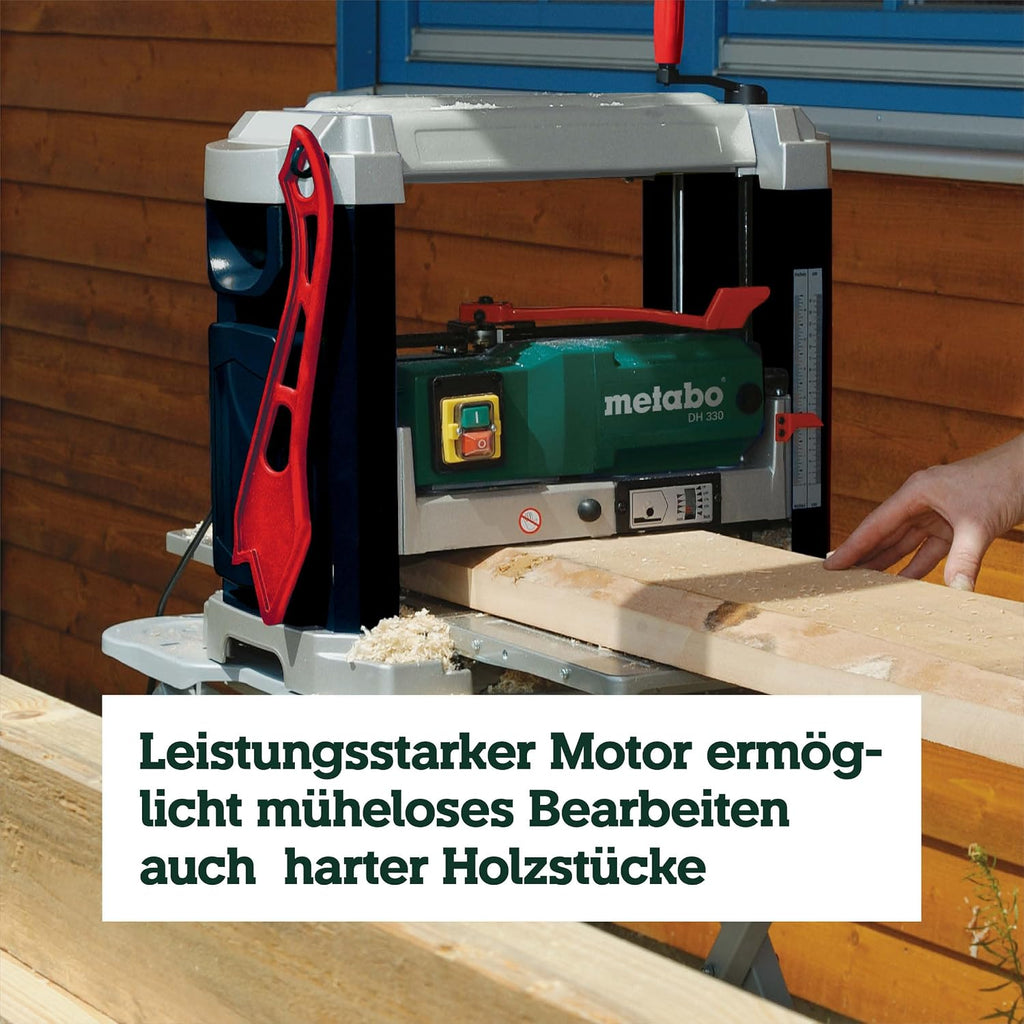 Dickenhobel DH 330 0200033000 Hobelmaschine 1800 W 330 mm Schnittbreite stationärer Holzhobel kabelgebunden