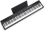 Digital Piano Keyboard 88 Tasten RECITALPLAY mit 480 Sounds USB-MIDI Lautsprechern und Zubehör Set
