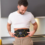 EMS Bauchtrainer Max Muskelstimulator mit Controller Ladekabel und Verlängerungsgurt für Bauchmuskeltraining