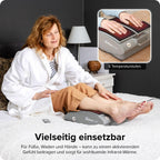 Elektrisches Fußmassagegerät MotionCiser Fit Gehsimulation mit Vibration 10 Stufen Infrarot-Wärme 30–50 °C inkl. Trainingsbänder
