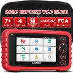 OBD2 Diagnosegerät CRP123X V3.0 4-System Diagnose Scanner EPB DPF Öl SAS BMS VIN 5 Zoll Android 7 1996-2026