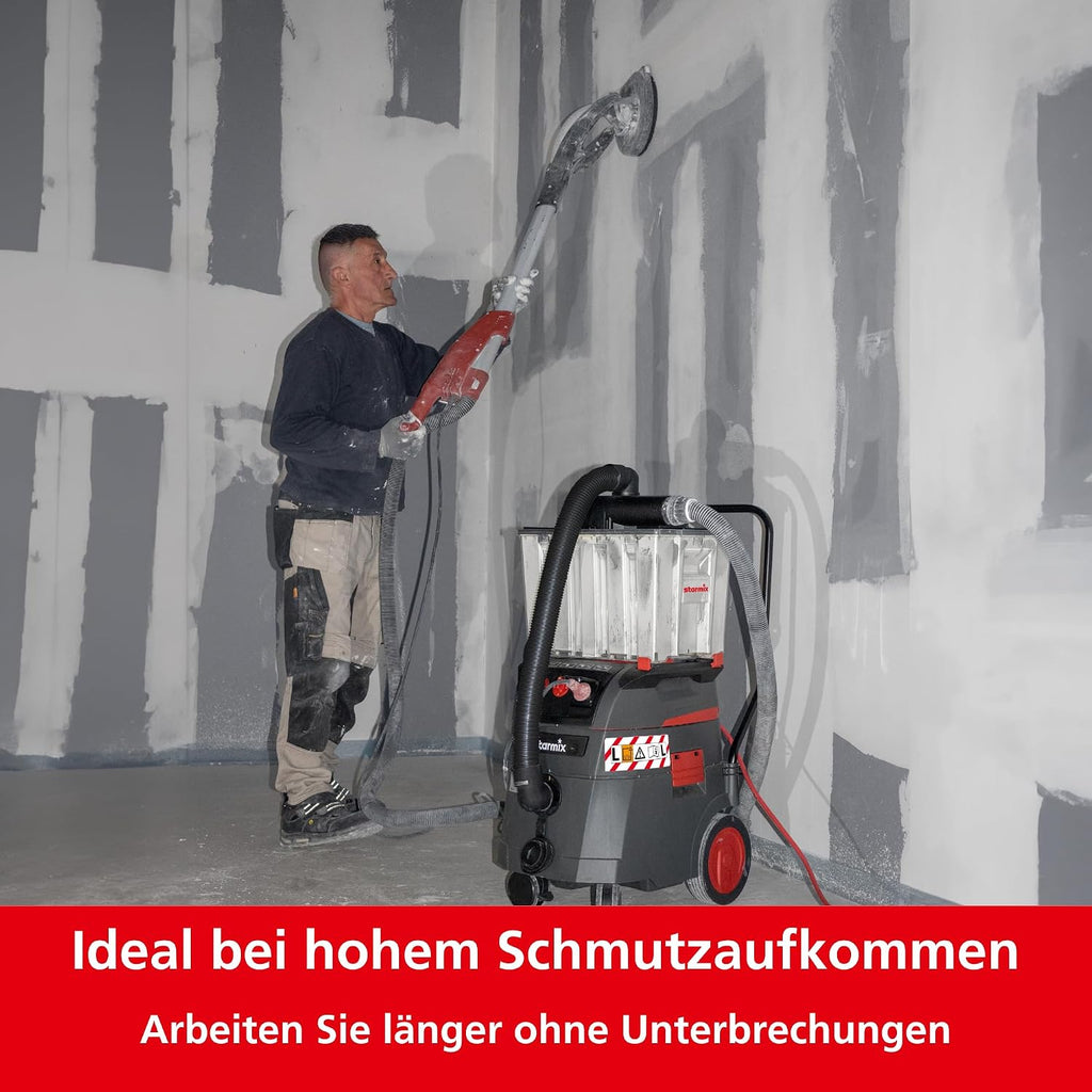 Vorabscheider Zyklon Staubabscheider Dustfixx 25L Behälter 99 Prozent Abscheidegrad kompatibel mit Staubsaugern iPulse ISC uClean