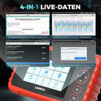 OBD2 Diagnosegerät CRP123X V3.0 4-System Diagnose Scanner EPB DPF Öl SAS BMS VIN 5 Zoll Android 7 1996-2026