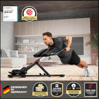 Bauch und Rückentrainer BRT150 6in1 Multifunktions Hantelbank verstellbar für Krafttraining zuhause bis 130 kg