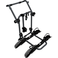 Heck Fahrradträger 10444 für 2 Fahrräder 12-29 Zoll bis 45 kg klappbar Stahl Rahmenhalter abschließbar