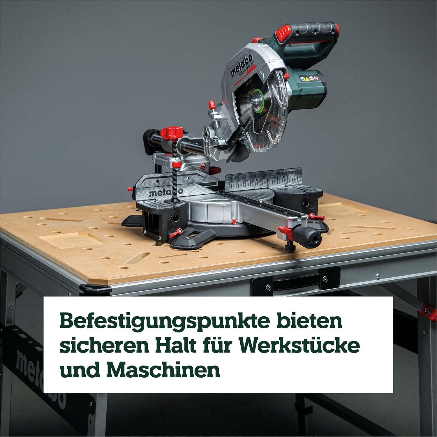 Multifunktionstisch MWB 100 Klappbare Werkbank höhenverstellbar 120 kg Traglast inkl Zwingen