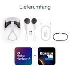 VR Headset Quest 3S 128 GB Kabelloses Mixed Reality Headset Snapdragon XR2 Gen 2 Gorilla Tag Monkenaut Bundle