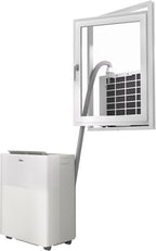 Mobile Split Klimaanlage PortaSplit-E 12000 BTU 3,5 kW Kühlen Heizen A++ für Räume bis 42 m² App Steuerung