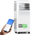 Mobiles Klimagerät 9000 BTU 2.6kW Breezy Cool Pro 2.6 APP Steuerung Kühlen Ventilieren Entfeuchten bis 33m²