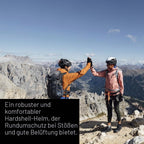 Klettersteig Set Attac Evo Toxo 3.0 Komplettset mit Helm Karabinern und Falldämpfer Einheitsgröße für Klettern