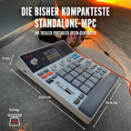 MPC Sample Sampler Sequenzer Effektprozessor MPCSAMPLE mit Akku USB-C Lautsprecher Mikrofon und 16 Pads
