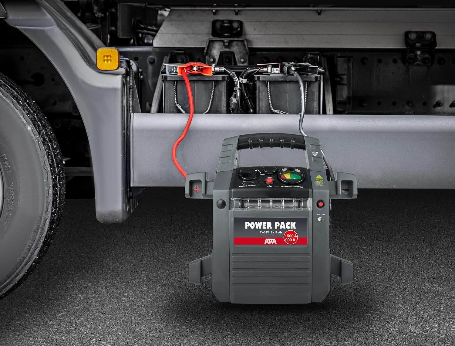 Starthilfe Power Pack 16524 12V 24V 900A Lithium Ionen 1500A Spitzenstrom PKW Fahrzeug Starthilfe Gerät