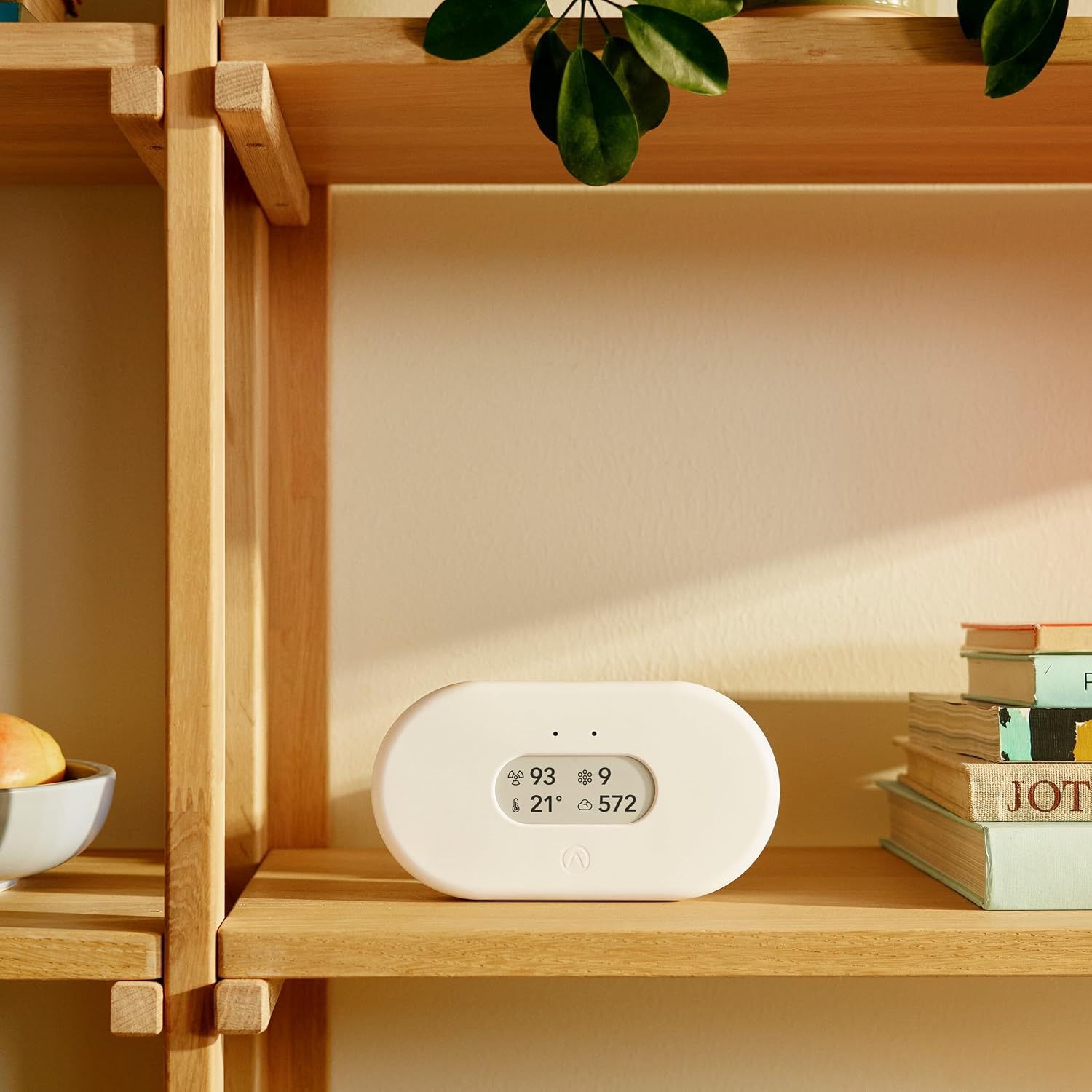 Luftqualitätsmessgerät View Plus Radon Feinstaub CO2 VOC Temperatur Luftfeuchtigkeit Luftdruck Smart Home WiFi