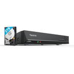 8CH 4K PoE NVR Überwachungsrekorder 2TB Festplatte RLN8-410 unterstützt IP Kameras System Haus Innen Aussen