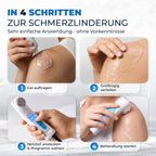 Ultraschalltherapie Gerät 1 MHz mit 3 Intensitätsstufen und Impulsmodus inklusive 150 ml Ultraschallgel