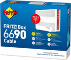 Router Kabelmodem DOCSIS 3.1 6690 Cable Wi-Fi 6 Dualband 6000 Mbit/s 2.5 Gigabit LAN USB 3.0 DECT