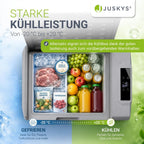 Kompressor Kühlbox Kühlung 50L 12V 24V 230V Mini Kühlschrank kalt warm für Auto LKW Reisemobil Camping