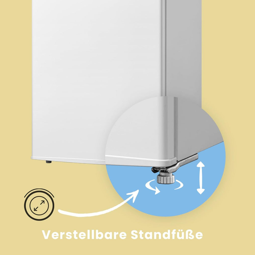 Kühlschrank ohne Gefrierfach RCD133WH3(E) 131 L Inverter-Kompressor mit Obst- und Gemüsefach 84,5 cm