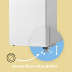 Kühlschrank ohne Gefrierfach RCD133WH3(E) 131 L Inverter-Kompressor mit Obst- und Gemüsefach 84,5 cm