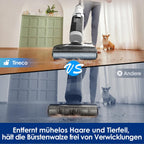 Nass Trockensauger Floor One Stretch S6 180° Flachdesign 13 cm Liegehöhe FlashDry Selbstreinigung 40 Min Akkulaufzeit