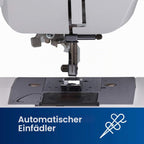 Elektrische Nähmaschine XM2701S 27 Stichprogramme Freiarm automatischer Einfädler kabelgebunden