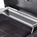 Elektrogrill eCRAVE 2 Grillwagen 2 Heizelemente 2 Zonen Grill mit Gussrost Garhaube Thermometer Stauraum