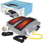Elektrisches Fußmassagegerät MotionCiser Fit Gehsimulation mit Vibration 10 Stufen Infrarot-Wärme 30–50 °C inkl. Trainingsbänder