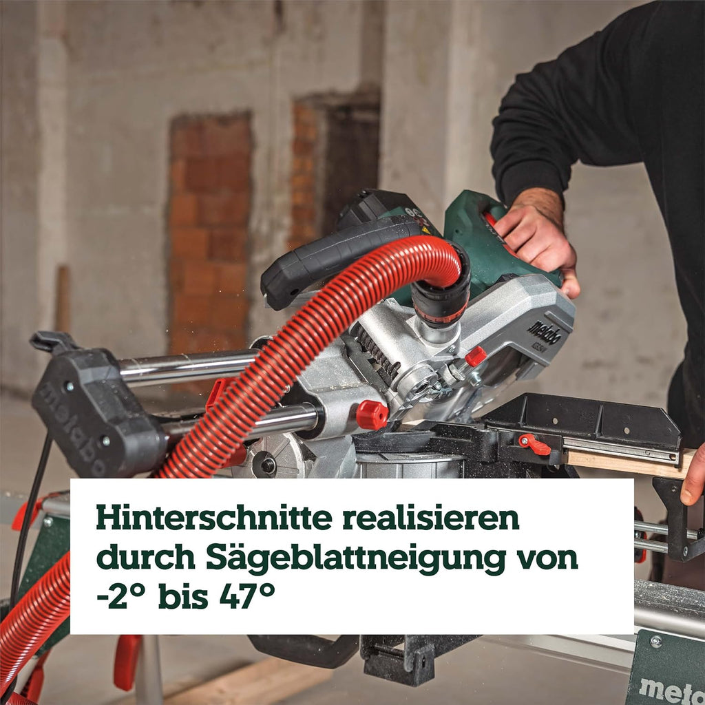 Kapp- und Gehrungssäge KGS 254 M 613254000 254 mm Sägeblatt Zugfunktion Precision Cut Line 1450 W 4500 U/min