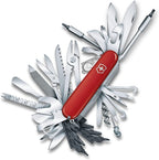 Schweizer Taschenmesser 1.6795.XXL Swiss Champ XXL 91 mm mit 73 Funktionen Edelstahl Klinge Wellenschliff