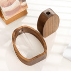 Holz Reagenzglas Vase Modern Wanddeko Wohnkultur Geschenk für Frauen