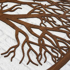Baum des Lebens Wanddeko Gaius, 3D Holzdekoration, 12 Farben, 3 mm HDF