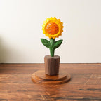 Holz Rosen Figur handgefertigt, Holzblume, Schreibtischdeko, Wohnkultur