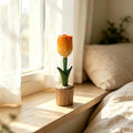 Handgeschnitzte Holzblume Tulpe Rose Sonnenblume Tischdekoration