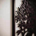 3-teiliges Wandbild aus Holz, Triptychon Baumkunst, Japandi Wandpaneel-Dekor, großes Wandbild, moderne Holzkunst